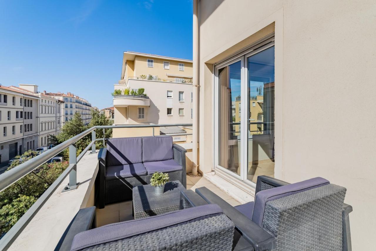 La Joliette; Duplex 2 Chambres, Parking Inclus+ Terrasse+ Ascenseur Марсель Екстер'єр фото