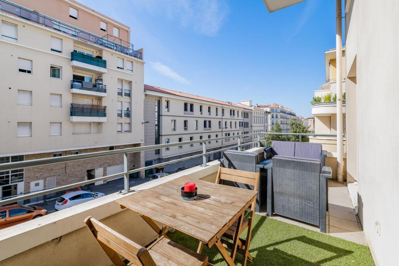 La Joliette; Duplex 2 Chambres, Parking Inclus+ Terrasse+ Ascenseur Марсель Екстер'єр фото